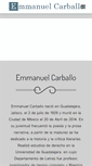 Mobile Screenshot of emmanuelcarballo.com